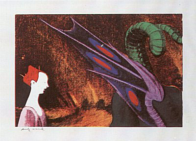 Paolo Uccello, St. George and the Dragon, 1460, FS 326 by Andy Warhol