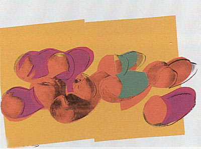 Space Fruit: Still-Lifes (FS 198-203) by Andy Warhol