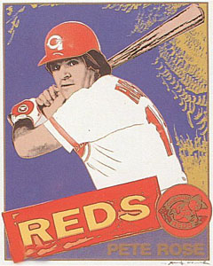 Pete Rose, FS #360b by Andy Warhol