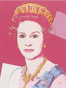 Queen Elizabeth II of the United Kingdom, FS #336 by Andy Warhol