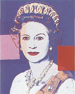Queen Elizabeth II of the United Kingdom Portfolio 337 by Andy Warhol