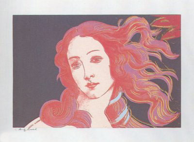 Details of Renaissance Paintings Portfolio 316 by Andy Warhol