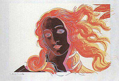 Sandro Botticelli, Birth of Venus, 1482, FS# 318 by Andy Warhol