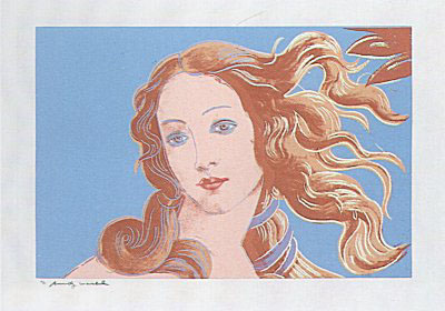 Sandro Botticelli, Birth of Venus, 1482, FS# 319 by Andy Warhol