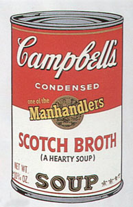 Campbell's Soup Suite II (Scotch Broth) by Andy Warhol