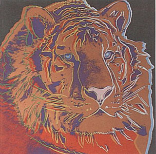 Siberian Tiger (FS 297) by Andy Warhol