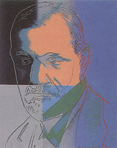 Sigmund Freud, FS #235 by Andy Warhol