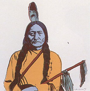 Sitting Bull, FS #376 by Andy Warhol