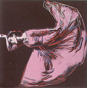 Martha Graham Suite, FS #389 (The Kick) by Andy Warhol