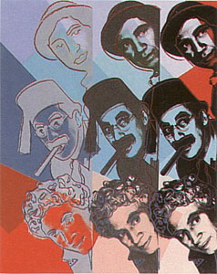 Ten Portraits of Jews of the Twentieth Century Sui by Andy Warhol