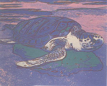 Turtle (FS 360a) by Andy Warhol