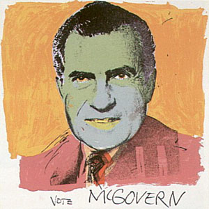 Vote McGovern, FS #84 by Andy Warhol