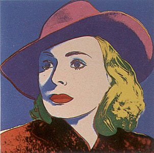 Ingrid Bergman (FS 313-315) (With Hat) by Andy Warhol