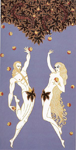 Adam and Eve by Erte