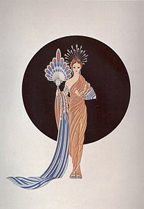 Athena by Erte