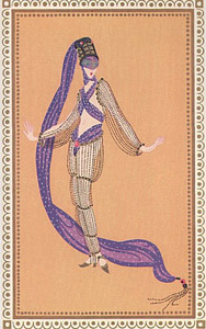 A Thousand and Second Night by Erte
