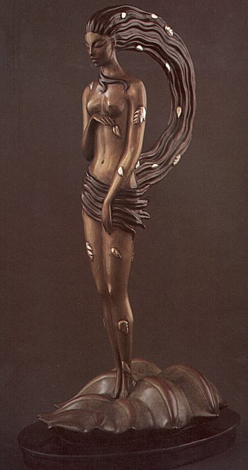 Autumn (Bronze) by Erte