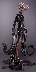 Bal Tabarin (Bronze) by Erte