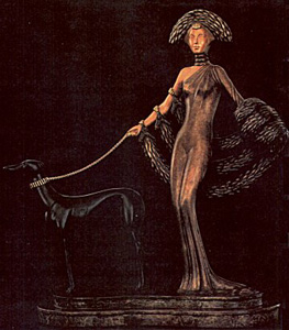 Elegance (Bronze) by Erte