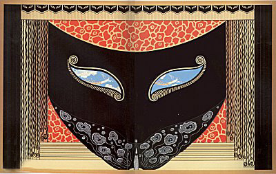 Eyes of Love by Erte