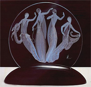 Fantasy (Luminaire) by Erte