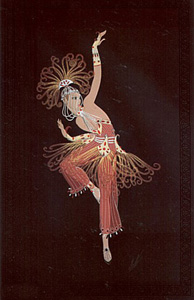 Firebird by Erte