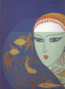 Fish Bowl by Erte