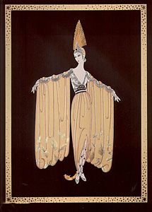 Ensemble du Soir Suite (Oriental Gown) by Erte