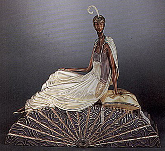 King's Favorite (Bronze) by Erte