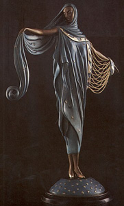 Moonlight (Bronze) by Erte