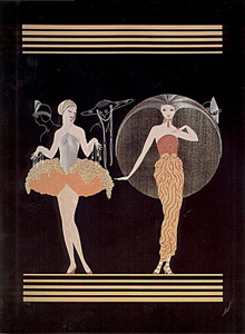 Morning Day / Evening Night Suite (day) by Erte