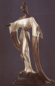 Negligee (Bronze) by Erte