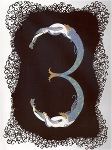 Numeral 3 by Erte