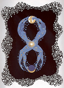 Numeral 8 by Erte