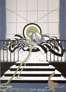 Paresseuse by Erte