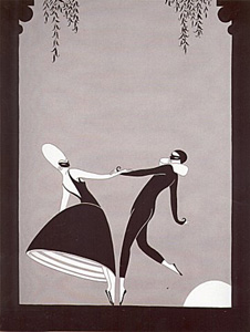 Pas de Deux by Erte