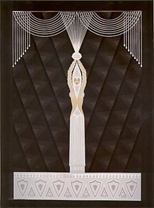 Pearls and Diamonds by Erte