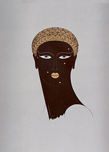 Queen of Sheba by Erte