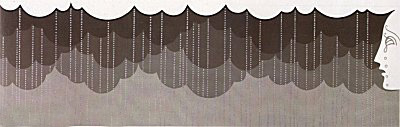 Rain by Erte