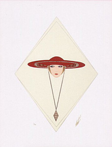 Red Hat by Erte