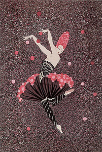 Rose Dancer by Erte