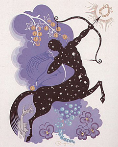 Sagittarius by Erte