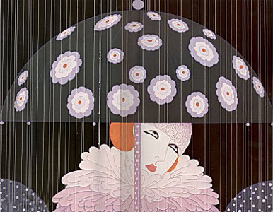 Spring Showers by Erte