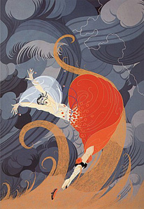 Swept Away by Erte