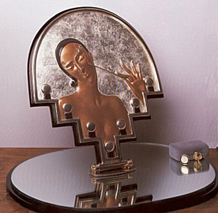 Vanity (Table Mirror) by Erte