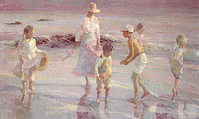 Beachcombing by Don Hatfield