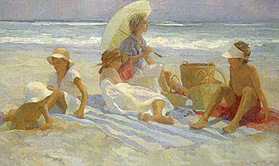 On the Beach by Don Hatfield