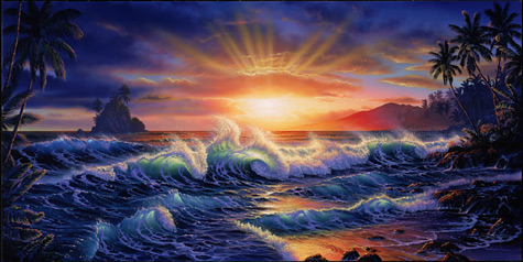 Hawaiian Dawn by Christian Lassen