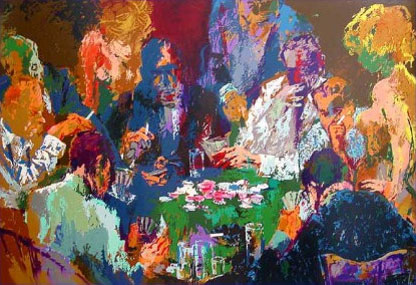 International Poker by LeRoy Neiman