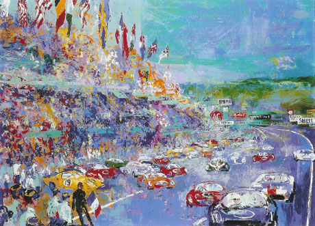 LeMans Grand Prix d`Endurance by LeRoy Neiman